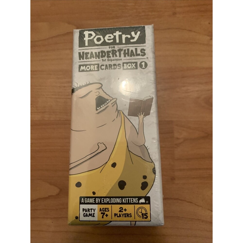 Poetry For Neanderthals From the makers of Exploding Kittens Game
